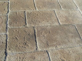 reconstituted granit paving